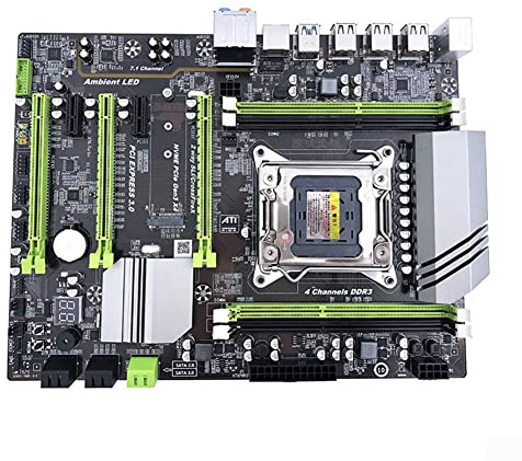 Wrtysully X79T LGA 2011 CPU Mainboard USB3.0 4 DDR3 Motherboard Desktop PC Computer Motherboard