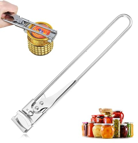 GXGM 1 Pezzo Apriscatole Manuale - Apribottiglie In Acciaio Inossidabile,Multifunzione Apriscatole Professionale, Per Anziani, Persone Affette Da Artrite e Donne