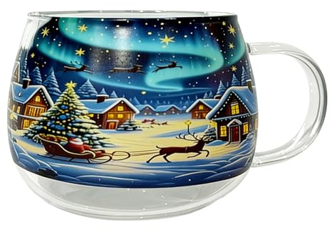 Julmuggar - Julmugg Julstrumpspresent - 300ml Säsongsbetonade Festliga Dryckesbehållare Till Latte Vin Varm Choklad Drycker