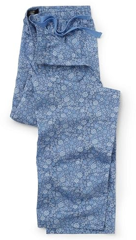 THE SAVILE ROW COMPANY LONDON Men's Luxury 100% Cotton Soft Pyjama Bottoms | Premium, Nightwear, PJs, Sleepwear, PJs, Lounge Pants, Trousers
