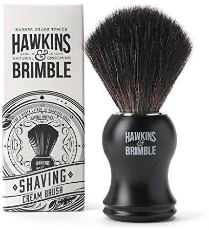 Hawkins & Brimble Male Shaving Brush | Synthetic Bristles Vegan Friendly Shave Brush for a Man (Shave Brush)