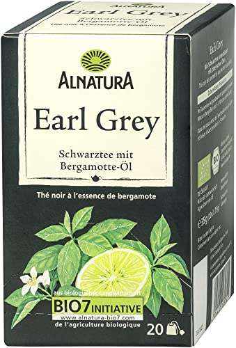Alnatura Bio Earl Grey Tee, 20 Beutel, 35g