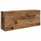 vidaXL Bad-Wandschrank Altholz-Optik 100x25x40 cm Holzwerkstoff, Bad-Hängeschrank, Hängeschrank Badezimmer, Wand-Badschrank, Hängeschrank Bad
