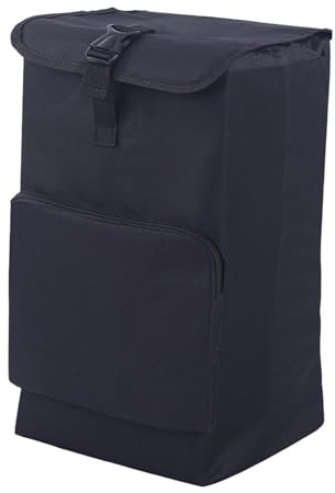 Milageto Shopping Spare Bag, Trolley Replacement Bag, Oxford Cloth Waterproof Storage Bag for Shopping Cart, Grocery Cart, Black