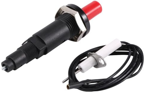 Losueeun Allumage électrique piézo avec câble - 1000 mm de long - Bouton de cuisine - Briquet pour cuisinière à gaz