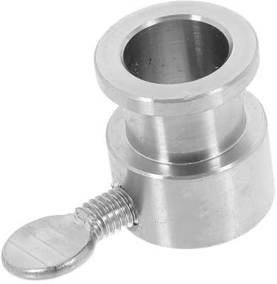 BAZEITFLOW Accessorio Boccola Pesante in per Barbecue Stabilizzatore Spiedo per Rotazione e Supporto Compatibile con Vari Spiedini e Grill