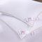 LUXTROUS 2 Pack Goose Feather Pillows - Goose Down Pillow with Downproof Dual Layer Cover, 100% Cotton Shell Luxury Pillows - Soft Quality 85% Goose Feather 15% Goose Down (50cm x 74cm)