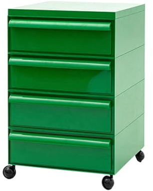 Meuble de rangement mobile à roulettes – Tiroir sous le bureau pour dossiers, essentiels et fournitures – Idéal pour les petits espaces et les postes de travail à domicile