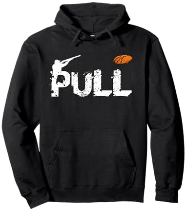 Arcilla Skeet Paloma Tiro Tire Arcilla Cazador de Aves Deportes Sudadera con Capucha