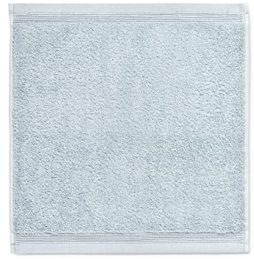 Möve Superwuschel Waschhandschuh aus 100% Baumwolle, Silver, 30 x 30 cm