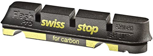 Swissstop - KIT 4 ZAPATAS SWISSSTOP FLASH NEGRO CARBONO