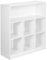 URBNLIVING Wide Wooden 7 Cube Bookcase Storage Unit (White, Wide)