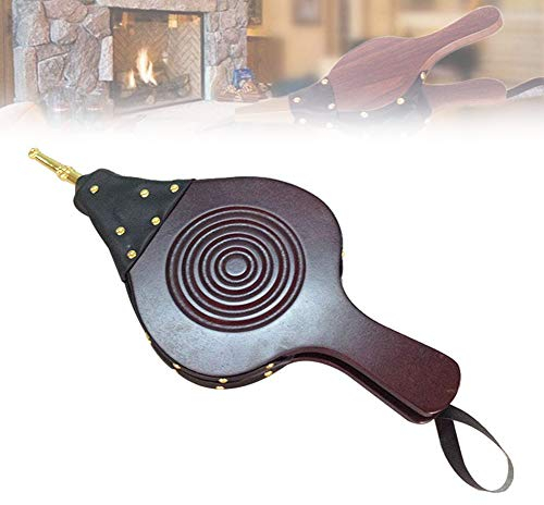 NANANA Fuelle de Madera para Chimenea, Soplador Tipo Manual de Aire Rápido para Chimenea para Estufa, Chimenea, Campamento, Barbacoa, Parrilla, Chimenea, Hoguera,45x19.5cm