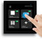 for TUYA Smart Home Control Panel, WiFi Smart Scene Wall Switch APP Remote Control with 4 inch LCD Temperature Weather Display