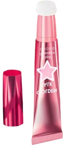 Zunishaone Flüssiges Highlighter-Make-up, flüssiger Textmarker, leichte und leuchtende Make-up-Creme, 18 ml, langanhaltend, glänzend, für Gesicht und Körper