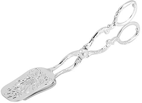 Vintage Food Clip, Stainless Steel Food Tong Serving Tong, Buffet Party Catering Serving Tongs Food Grade Serving Tongs Appetizer Tong Sugar Tongs for Tea Party Coffee Bar