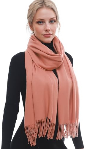 PIOYMEYA Echarpe Femme Pashmina Chale Mariage Festive Echarpe Hiver Femme Longues Grandes Douces
