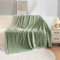 DuShow Fleece Throw Blanket,Soft Flannel Fluffy Cosy Warm Fleece Double Bed Blanket,Perfect for Bed Couch and Sofa,Green,150x200cm