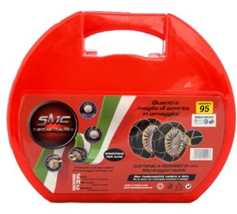 Catene da Neve OMOLOGATE O-Norm TUV SMC 9mm per Pneumatici GOMME 225/40 R 18