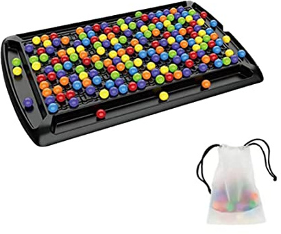 Jeu d'élimination de Balle Arc-en-Ciel interactif, Jeu d'échecs en Perles Arc-en-Ciel, Ensemble de Jouets 'échecs pour Enfants