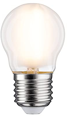 Paulmann 28656 LED Lampe Filament Tropfen 6,5W Klassik Leuchtmittel Matt 2700K Warmweiß E27