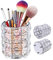 XCOZU Soporte para brochas de Maquillaje, Organizador de Maquillaje Soporte para Pinceles, Almacenamiento de Maquillaje para brochas, Cejas, lápices, Plata