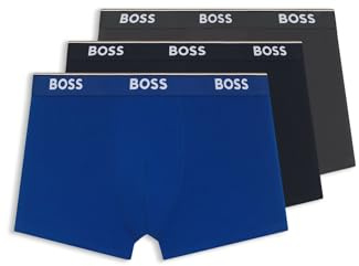 BOSS Boxerbr 3p Power, Bóxer para Hombre, Azul (Open Blue 487), L