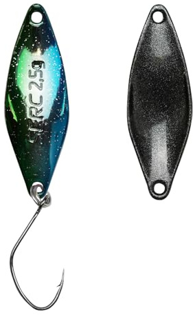 Trout Master Serc Spoon - Trout Bait - Trout Fishing Spoon - UL Fishing Trout Blinker (Spaceship, 2.5g)