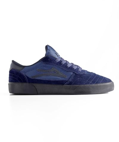 Lakai Chaussures de Skateboard Basses Cambridge pour Homme, Estate Blue Monochrome, 43 EU