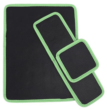Yechiry Alfombrilla Magnética para Herramientas, Almohadilla Organizadora Flexible para Llaves Mecánicas, Tornillos, Tuercas para Trabajos de Reparación de Automóviles, Recubierto de PVC, Verde, 3