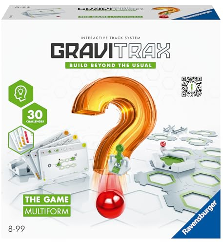 Ravensburger GraviTrax The Game Multiform - Logikspiel für Kugelbahn Fans, Konstruktionsspielzeug für Kinder ab 8 Jahren