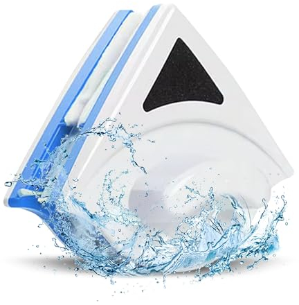 Limpia Cristales - Limpiacristales Magnetico - Productos de Limpieza -Limpiacristales - Limpia Cristales con Iman Ventanas: Ventana Estandar Grosor de 3-8mm - No Apto para Cristales Dobles Ni Climalit