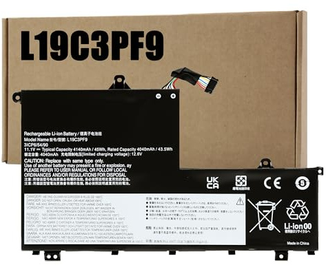 BLESYS L19C3PF9 L19M3PF9 batteri för Lenovo ThinkPad 15 G2 Are (20 VG) Laptop