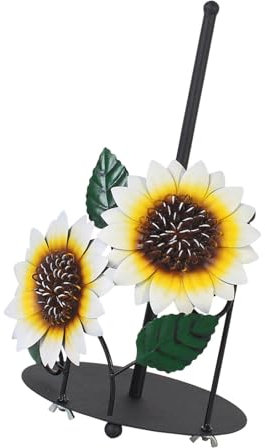 YWJLQH Servitore di Tovagliolo di Girasole Decorazione Del Bagno Tessuto Da Bagno Supporto Asciugamano per I Controsoffitti Interni