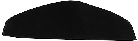 Angoily 2 Piezas Alfombrillas Antideslizantes Autoadhesivas para Escaleras de Madera Protección contra Caídas y Arañazos de Negro y Rojo Fáciles de Instalar y Limpiar para Interiores