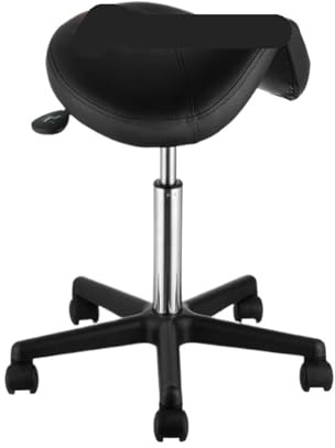 JCXIOC Tabouret Roulant Tabouret Rond pivotant à 5 roulettes, Hauteur réglable de 51 71 cm, Rotation 360°, for Bar, Salon, Bureau
