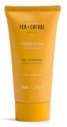 Fer à Cheval Crème Mains Miel & Amande, Huile d'Olive Bio, Huile d'Amande Douce et Beurre de Karité Bio