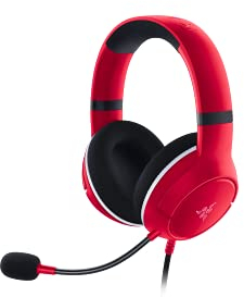 Razer Kaira X - Kabelgebundene Gaming Kopfhörer für Xbox Series X|S (TriForce 50-mm-Treiber, HyperClear Kardioiden-Mikrofon, Integrierte Bedienelemente, Plattformübergreifende Kompatibilität) Rot