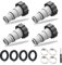 4PCS Set adattatore di ricambio, tubo piscina, Raccordo Ricambio Pompe