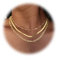 LOLIAS 3 PCS Kette Gold Damen Goldkette Damen Halskette Damen Gold Schmuck Gold Damen