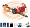 Hologramme 3D, Projecteur Holographique Noel, Hologramme 3D Fan Projecteur Holographique avec Application, Projecteur D'hologramme De Résolution 1920 X 1200, pour Expositions Magasins