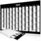 XXL Wandkalender 2025 DIN A1 Jahreskalender | Jahresplaner 2025-84x59 cm, Wandkalender mit Kalenderwochen & Feiertagen in SCHWARZ - Wall Calender Großformat Kalender