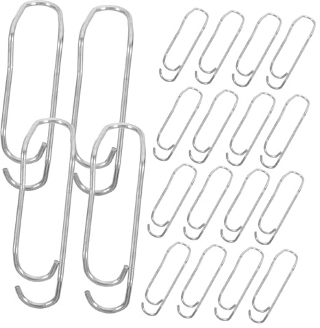 Toyvian Clips para Vallas De Jardín Acero 50 Unidades para Pérgolas y Enrejados Soporte Plantas Trepadoras Accesorios Conexión Postes 8 Mm Uso Exterior Interior
