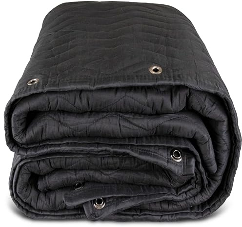 US Cargo Control 243 cm x 203 cm extra stor ljuddämpande filt med öljetter, maskintvättbar, 5,4 kg