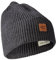 camel active Herren Beanie aus einem Baumwoll-Kaschmir-Mix Asphalt, Menswear-OS