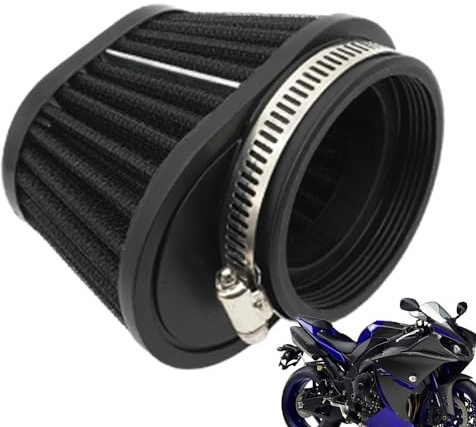 Motorcykel luftfilterrengörare, förgasare-motorcykel-luftfilter | svamphuvud förgasare motorfilter, klämbart kallt luftfilter, 51/55/60 mm reservdel, luftintagsfilter för motocross
