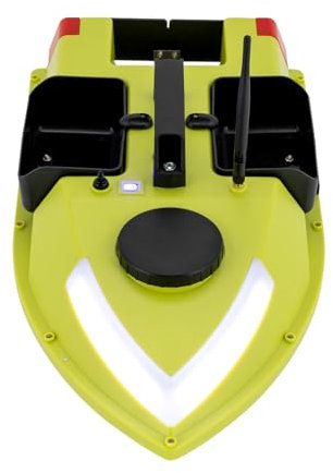 600M GPS Futterboot Karpfen Angel GPS köderboot Fischfinder Boot Köderboot Fernbedienung Fischköderboot Karpfenfischen Angelköderboot Dual 390 Motoren mit Echolot LCD