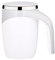 ALEOHALTER Mixing Coffee Mug Self Stirring Mug, Automatic Magnetic Stirring Coffee Mug Stainless Steel Cup Hot Drink Mixer for Hot Cocoa,Chocolate,Mocha,Matcha,Milo(White)
