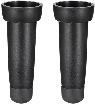 BESTonZON Funda para Paraguas de Goma 2 Piezas para Cubrir la Punta de Paraguas de Mango Largo, Accesorios para Proteger y Reparar Sombrillas
