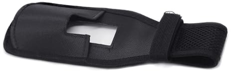 Soporte de inserción, accesorio para equipo de pesca, funda de nailon, cañas de pescar, colgador de cintura, portátil, color negro, funda de almacenamiento para caña de pescar al aire libre